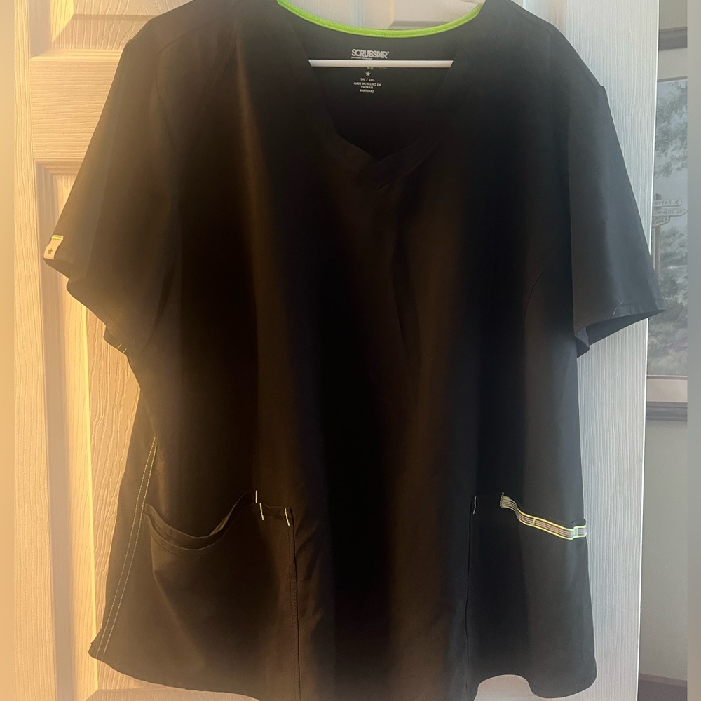 Black Scrub Top
